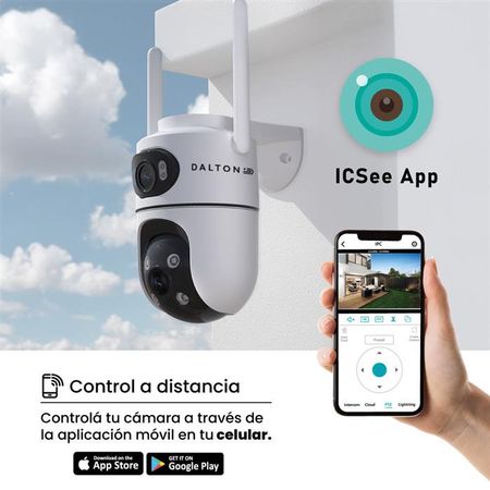 Cámara de Seguridad Dalton Doble Exterior Interior 4+4mp DA-CAM06