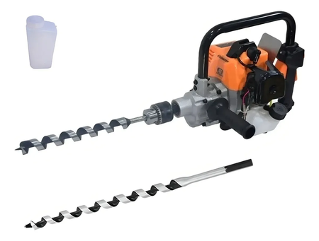 Mototaladro Explosion 26cc Lusqtoff Mtle26-8 1050w 2 Mechas