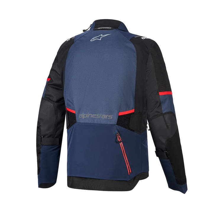 Campera Honda Alpinestars Andes V4 Drystar Azul - Vista 3