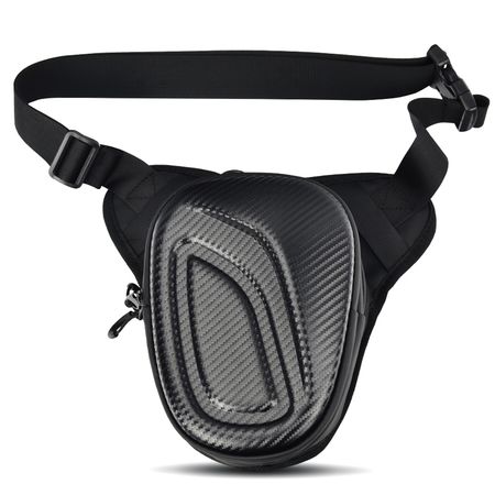 Muslera Cucyma CB-2201 Semi Rígida Riñonera Táctica Para Moto Expansible