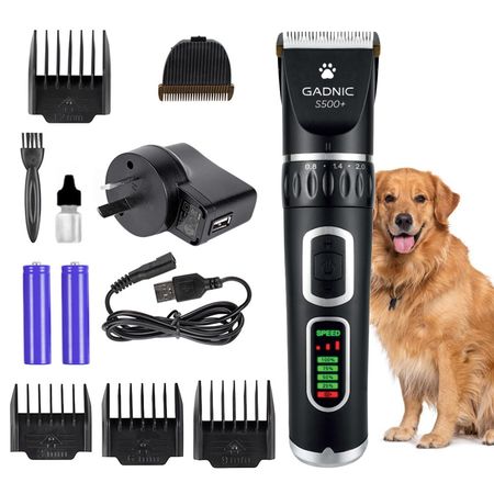 Máquina De Cortar Pelo Para Perros Gadnic S500+ Regulable Portátil Y Recargable 3.7V 5W