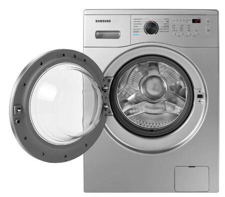 Lavarropas Samsung Ww70a40000s 7kg Inverter Frontal Silver