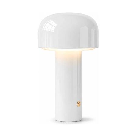 Lampara de Mesa Touch Inalambrica Dimerizable Blanca ASE-2010/W