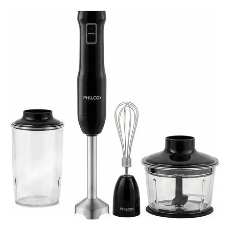 Licuadora de Mano Mixer Philco 4 en 1 600W LMPH21133BN
