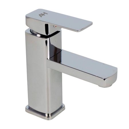 Griferia De Baño Monocomando Ah Home Acero Inoxidable Ah09