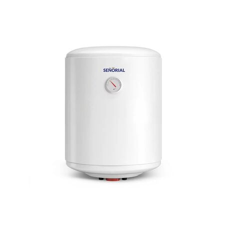 TERMOTANQUE SEÑORIAL ZAFIRO 2.0 ELECTRICO 1800 WTS 50 LTS INFERIOR DE COLGAR BLANCO