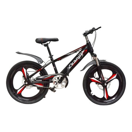 Bicicleta Kanji KJW-20ACE R20 Niños Negro/Rojo