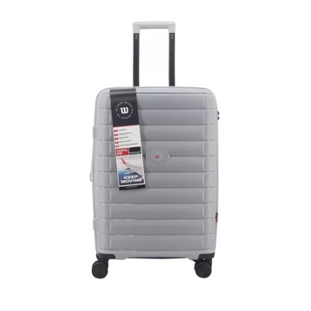 Valija 20" Rigida 4 Ruedas Giratorias Wilson 65.1766g/2 Gris