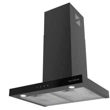 Campana Dalton Digital 60cm 575m3/h LED 3 Velocidades Negra OBLO-60-NE