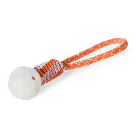 Pelota Interactiva Para Mascotas Con Soga Proline Brilla En La Oscuridad JPMPR548PI