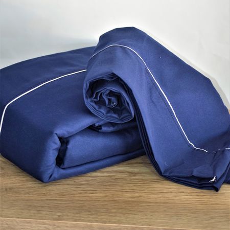 Juego De Sabanas FP HOME Premium King Size Azulino