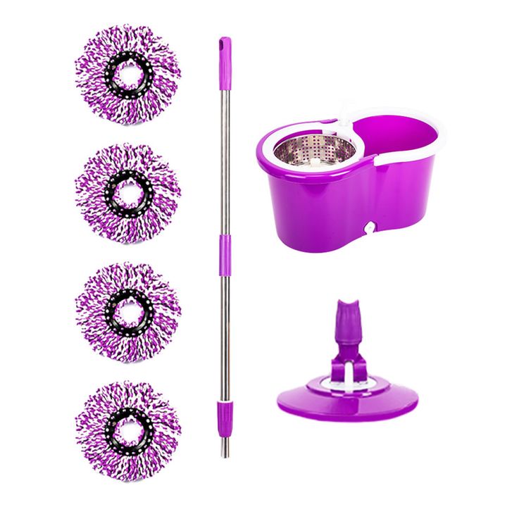 Mopa Gadnic G-Mop333 360° con Balde Centrífugo y Dispenser + 4 Paños - Vista 7