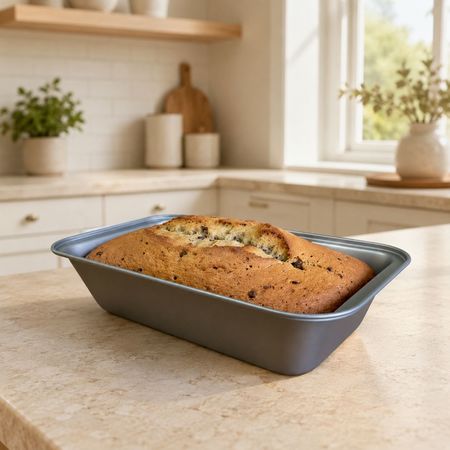 Molde Budin 21x10 cm Antiadherente Pan Torta Reposteria