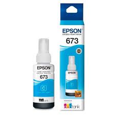 Botella Epson T673220-Al Cyan
