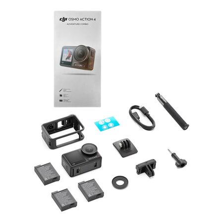 Cámara DJI Osmo Action 4 Adventure Combo 4K Dual Screen