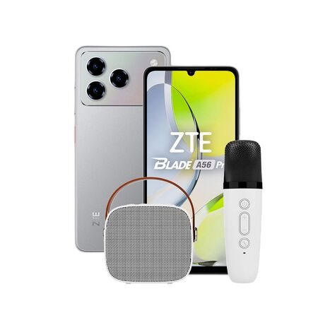 ZTE A56 Pro 4+8GB 128GB Grey + Kit Karaoke Bluetooth Dekkin BT-030