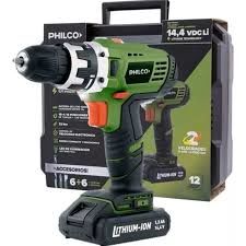 TALADRO PHILCO TI1401P INALAMBRICO CON MALETIN 14.4 V - 4608155