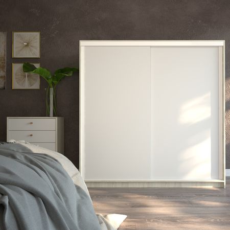 Placard Corredizo 1,80 2 Cajones Nevado Everest Tables