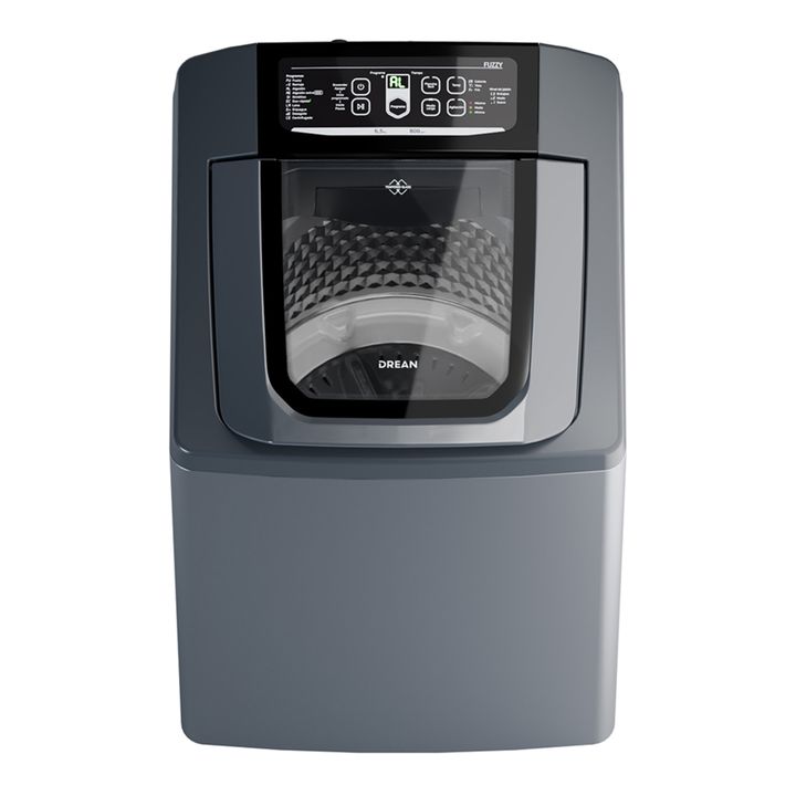 LAVARROPAS DREAN CARGA SUPERIOR CONCEPT NEO FUZZY 6.5KG 800RPM SILVER - Vista 2