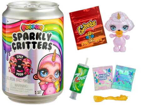 Peluche Sparkly Critters Poopsie Unicornio