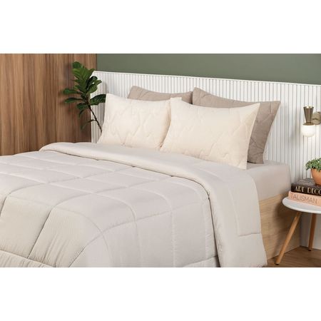 Acolchado King Size Altenburg Sueño Intenso 5588.0 Vértice Beige