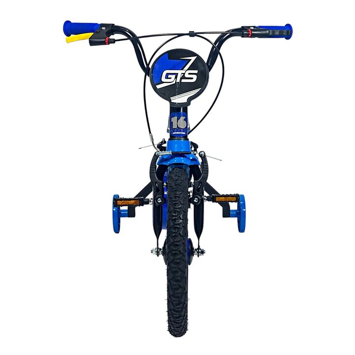 Bicicleta de paseo R16 con cantimplora GTS azul - Vista 2