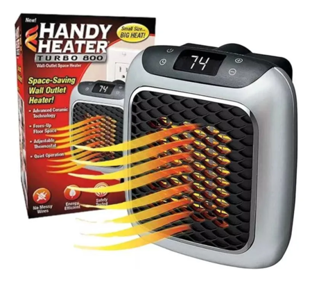 Estufa Caloventor MIni de Pared Handy Heater