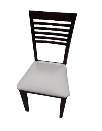 SILLA TORONTO TAPIZADA NOGAL