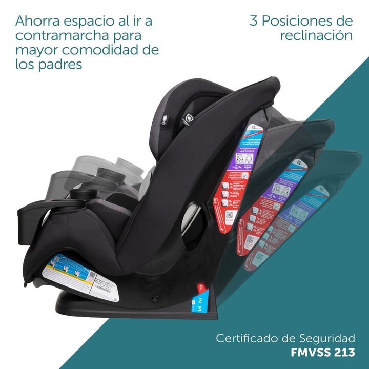 Butaca de seguridad Grow and go Sprint Safety 1st negra - Vista 5