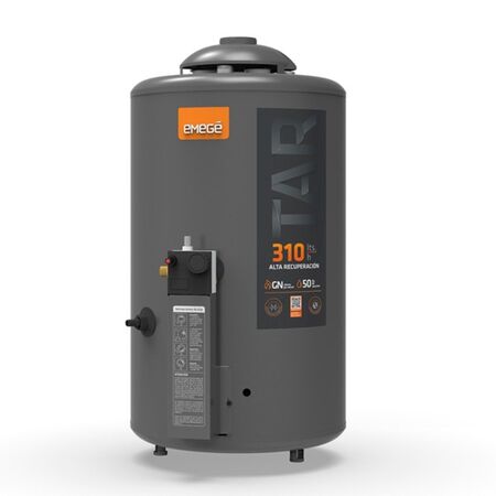 Termotanque Emege TT310TARE 50 Litros Gas Natural Superior e Inferior