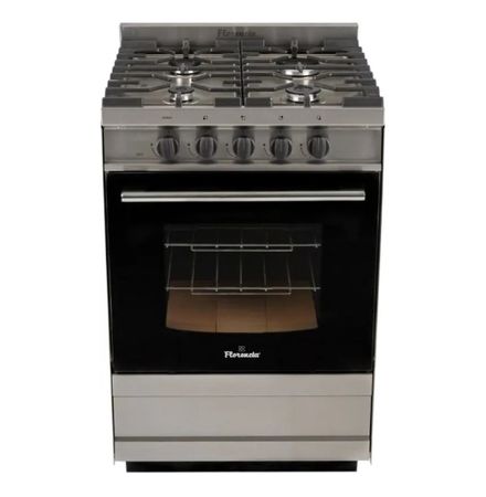 Cocina FLORENCIA 5818S 56 Cm Inox 4 Hornallas