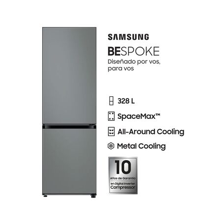 Heladera Samsung RB33A307031 Bespoke 328L Gris