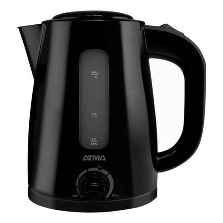 PAVA ELÉCTRICA ATMA PE1821 1.7LT CON CORTE - NEGRA