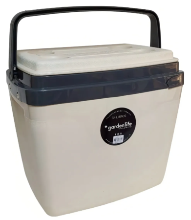 Conservadora Termica 34 Lt Garden Life Color Hueso