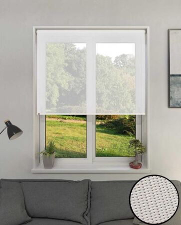 CORTINA ROLLER SUN SCREEN 6% - BLANCO 1.20 X 1.65
