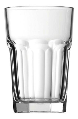 Vaso Casablanca 355ml Pasabahce Vidrio Templado Pack X12 Clásico