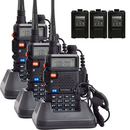 Handy Gadnic Wk1000us Kit x3 Bi-Banda 10w 128CH Hasta 12km