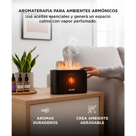 Difusor Humidificador Gadnic DH200 De Llama