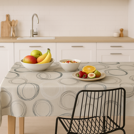 Mantel Antimancha Impermeable Español 1,40 x 2 mts Rollo Tela