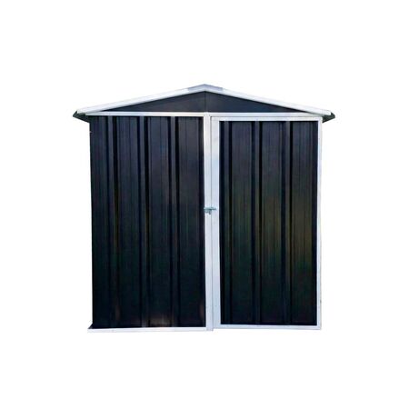Armario Deposito Galpon de jardin 2x2x2 Calibre 28 Negro DON ACERO