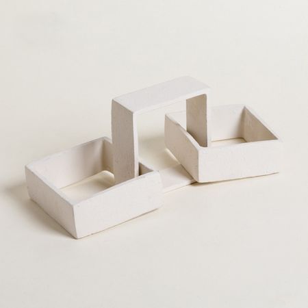 Figura Decorativa - Gaanth off white 13x32 cm