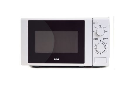 Microondas Rca Mecánico 20 Lts 700 Watts Blanco 5 Niveles