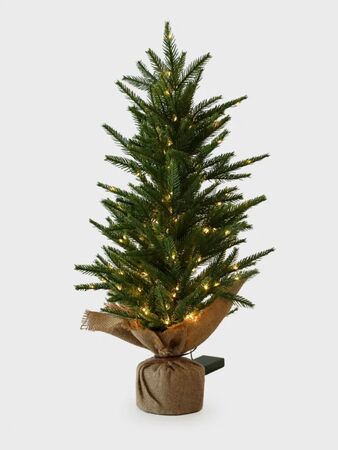 Arbol De Navidad Con Luces 60 Cm  195 Tips