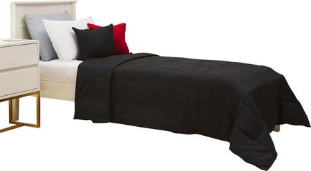 Cubrecama Casablanca Oro Liso Negro Twin