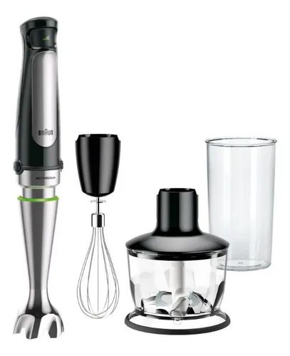 Licuadora De Mano Braun Mixer Multiquick 7 Mq 7025x Premium Black - Vista 1