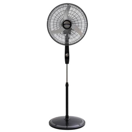 Ventilador de Pie Liliana 20" Parrilla Cromada Aspas Metal