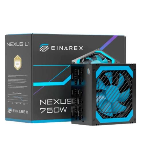 Fuente Einarex Gaming Nexus L1 750W - Vista 1
