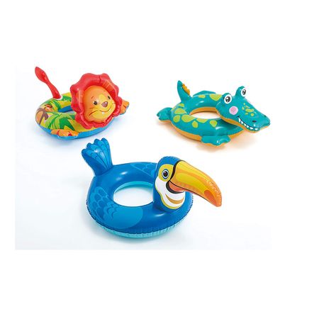 Inflable Flotador Ave Aro Piscina Intex