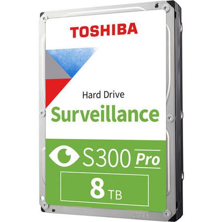 Disco Rígido Toshiba S300 Pro 8TB 3.5" para Video
