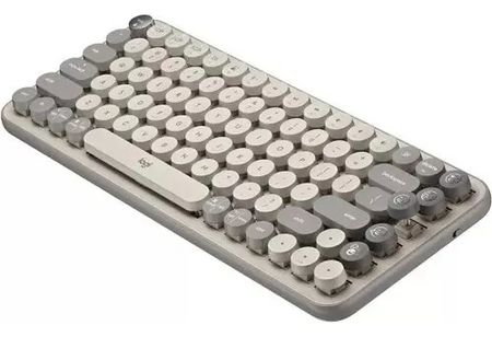 Teclado Logitech Pop Mist Sand Bluetooth